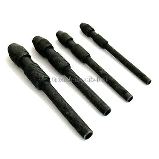 tooltime 20Pc Micro Hss Drills + 4Pc Pin Vice Jewellery Making Watch Repair Model Craft