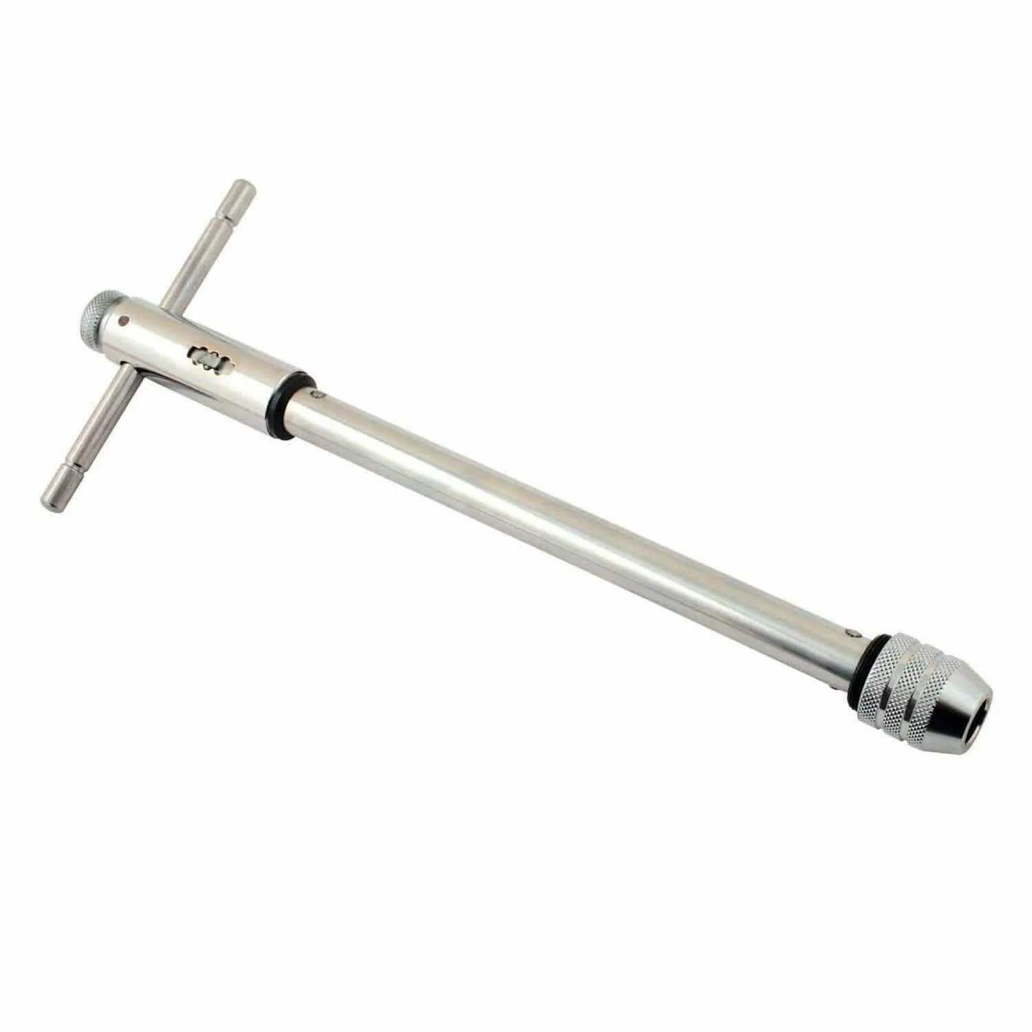 tooltime 255mm REVERSIBLE T BAR HANDLE LONG REACH RATCHET TAP & DIE WRENCH M3-M8