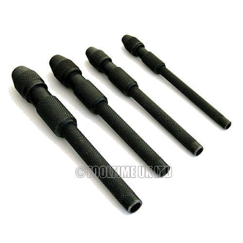 tooltime 4 Pc Pin Vice Drill Chuck - Jewellery Making Watch Repair Model Craft 0-4.8Mm