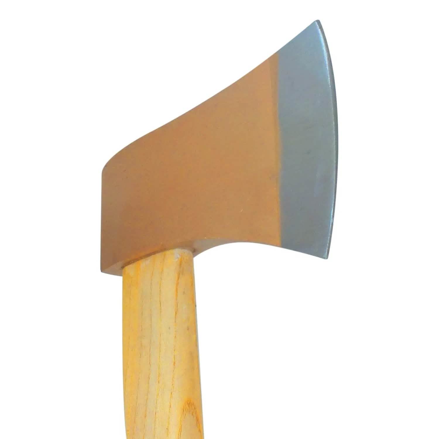 tooltime 4LB FELLING SPLITTING LOG FIRE WOOD CHOPPER AXE - GENUINE HICKORY WOODEN HANDLE