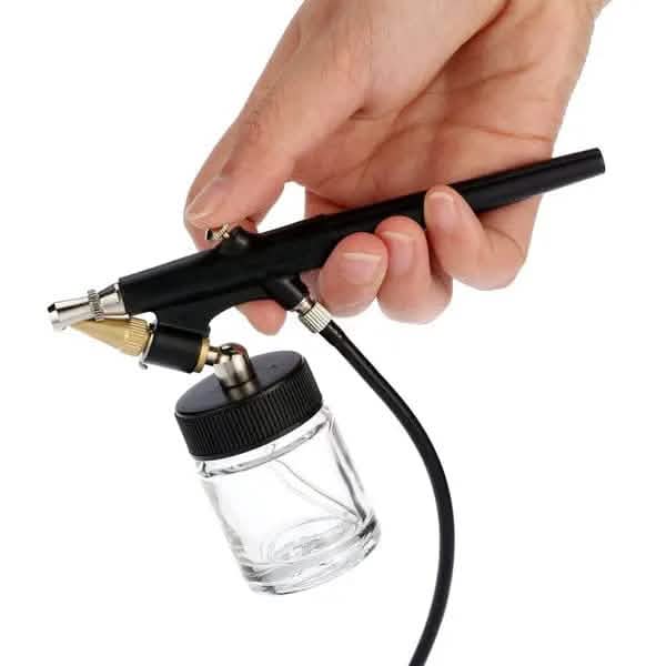 tooltime Air Brushes Mini Air Brush Spray Gun Kit Professional Artists Airbrush Tool Crafts Hobby