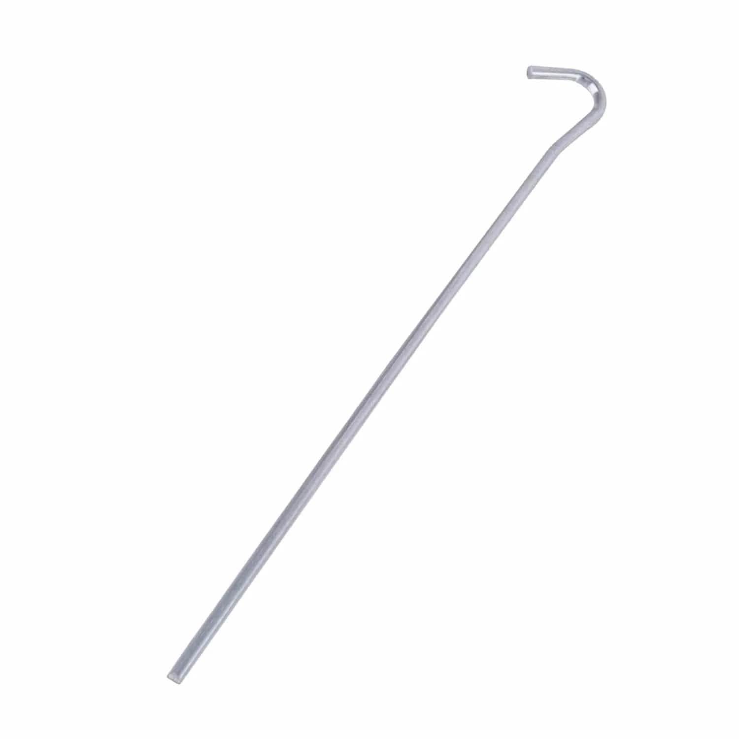 tooltime.co.uk Tent Pegs 10 Pack of 160mm Galvanised Steel Tent Pegs Metal Ground Stakes