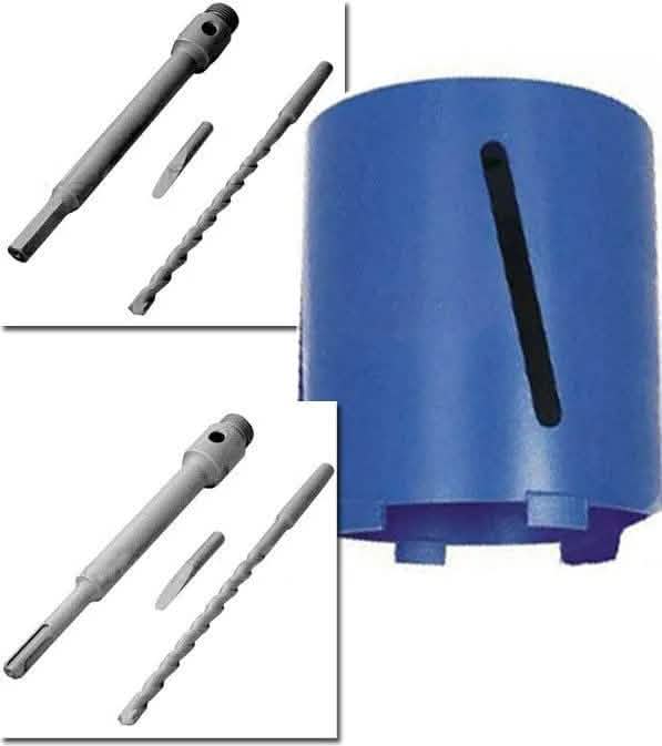 Voche® 52 Mm X 150 Mm Trapano Nucleo Diamantato + Punta Pilota - Foto 7