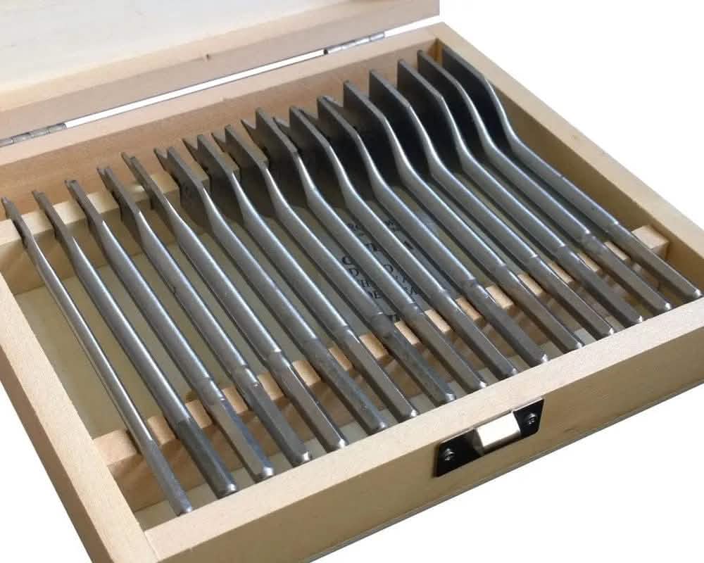 tooltime Drill Bits 16Pc Wood Drilling Flat Head Bits 6Mm-38Mm Hex Drill Bit Set Wooden Storage Case