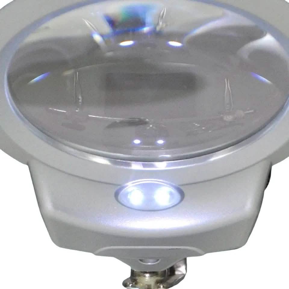 tooltime helping hand Helping Hand Magnifier + 2 Led Lights Glass Jewellery Soldering Clamp Stand