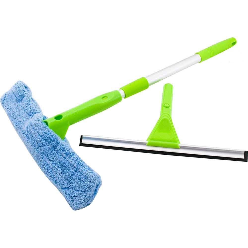 tooltime Window Cleaner Telescopic Extendable Window Cleaner Cleaning Squeegee Pole Washing