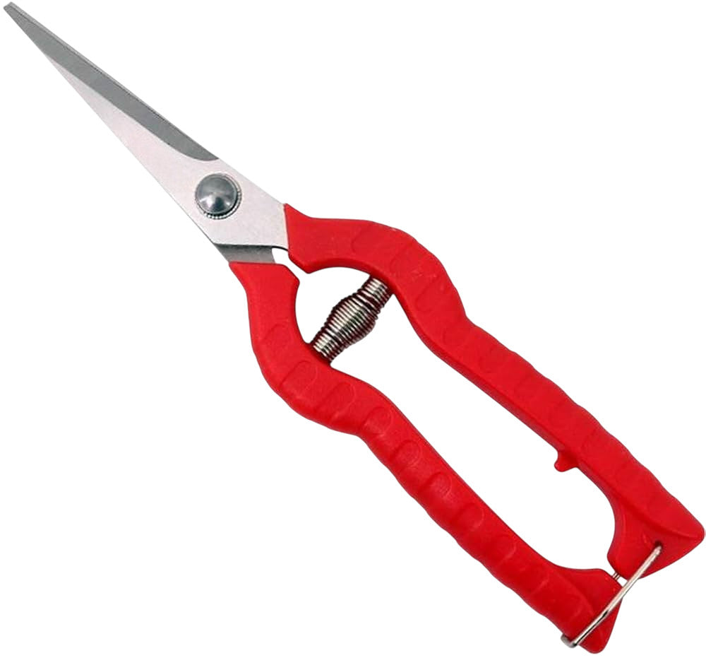 8" Precision Garden Secateurs Pruning Shears Flower Deheading Scissors Floral Snips