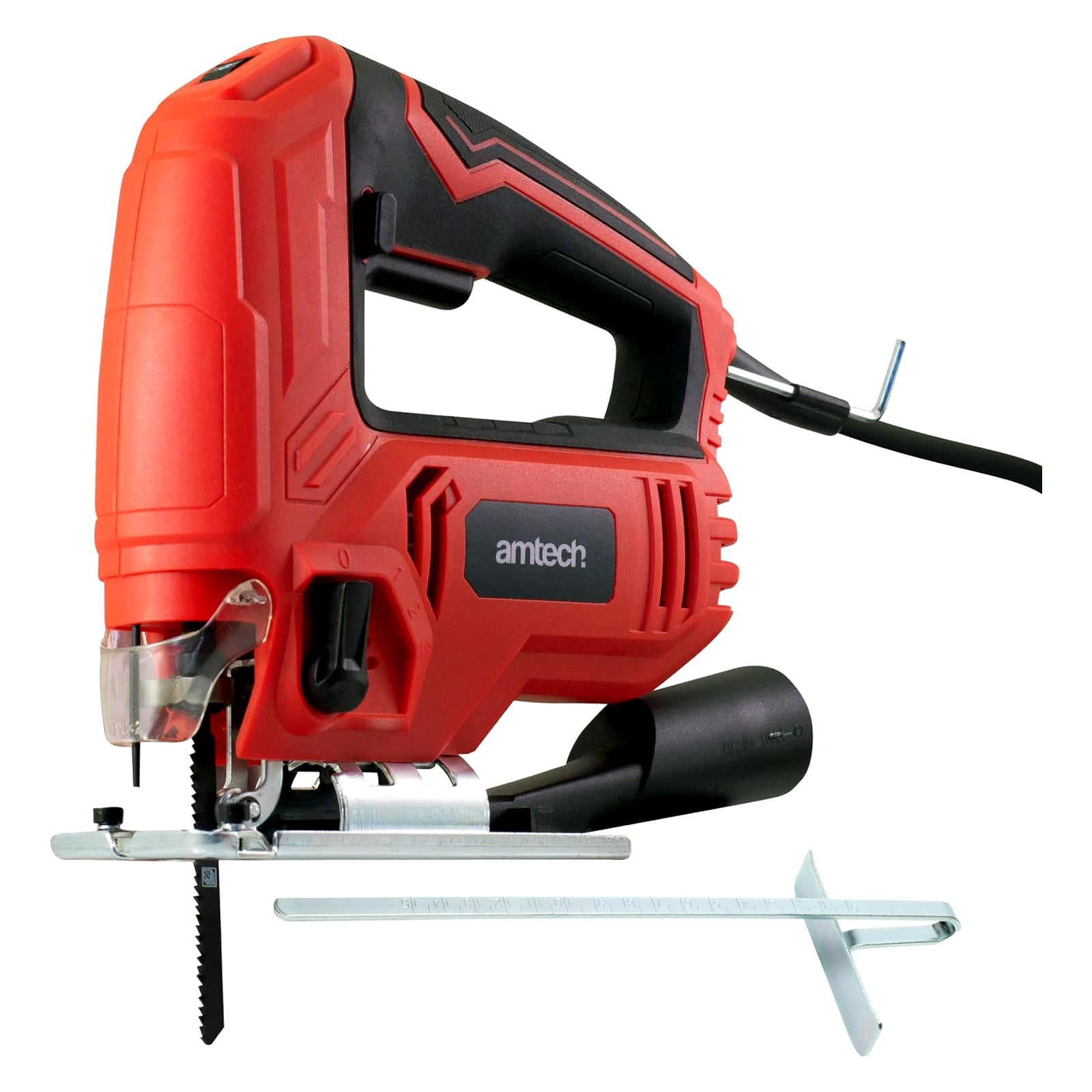 600W Electric Jigsaw plus 31pc Assorted Saw Blades | 240V Variable Speed Pendulum Action