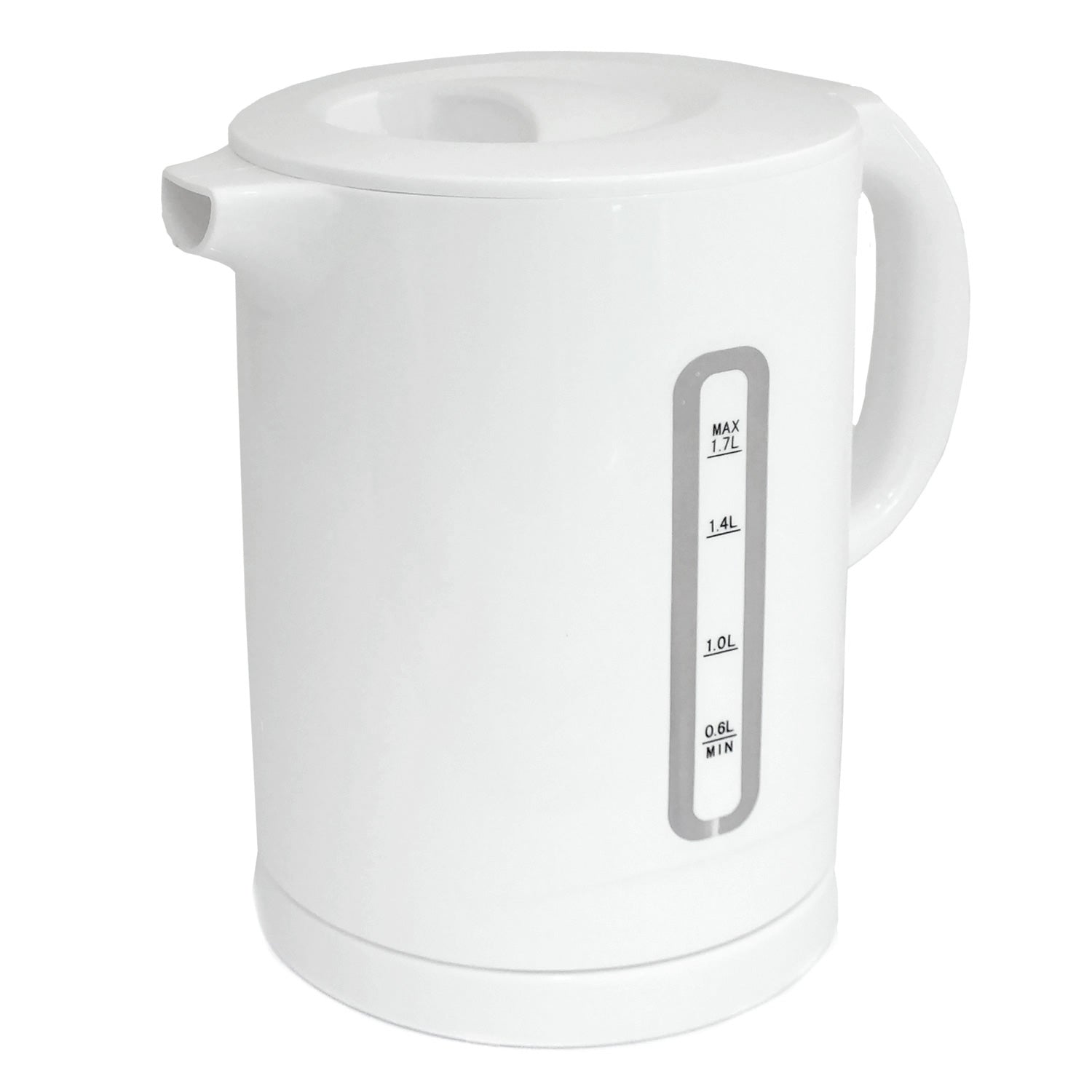 White Electric Kettle & Toaster Set | 1.7L Cordless Jug | 2 Slice with 6 Level Browning Control