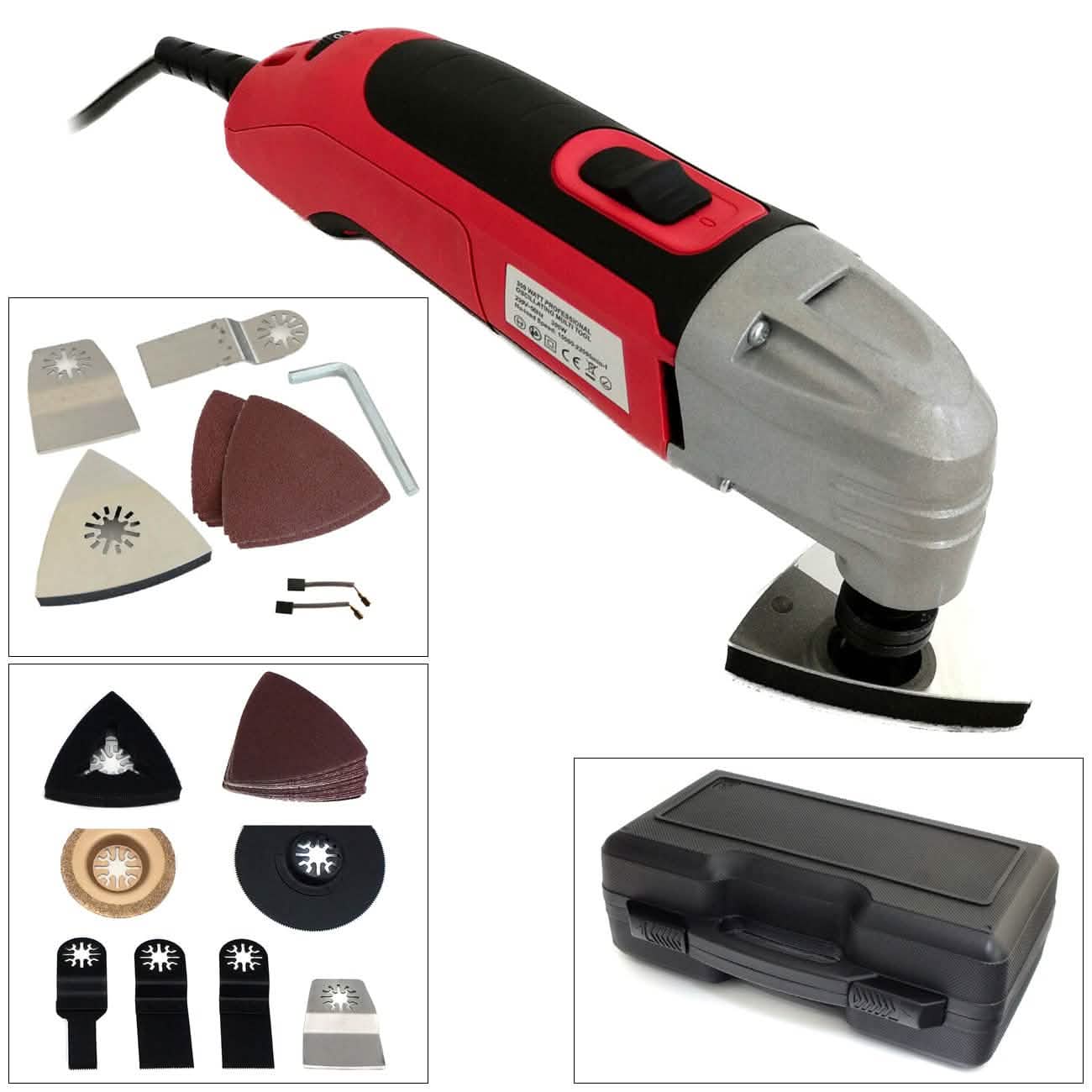 Voche Voche 300w Multi Function Oscillating Combi Power Tool Inc 45pc Accessories Set