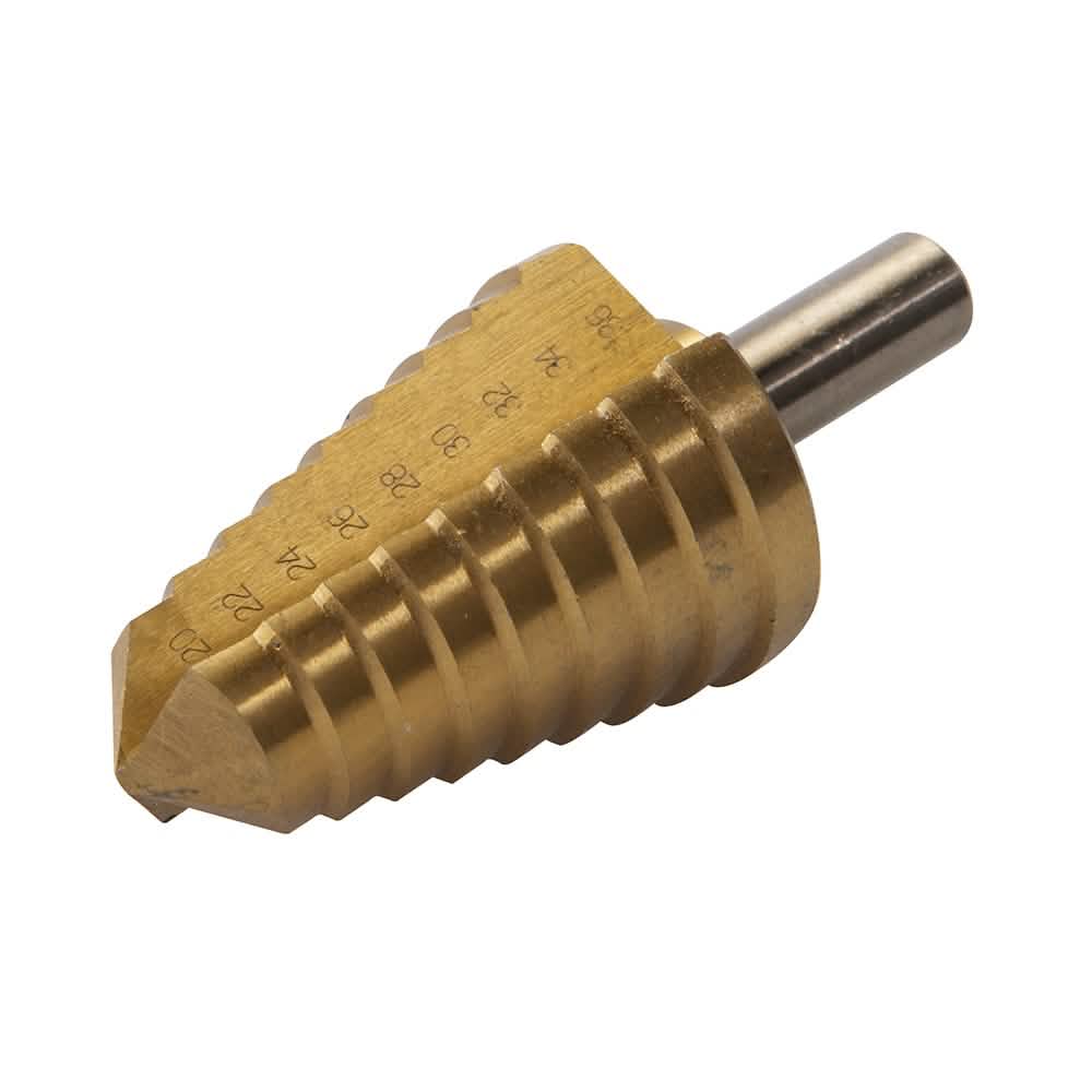Silverline 20 - 36Mm Titanium-Plated Hss Step Drill 656611