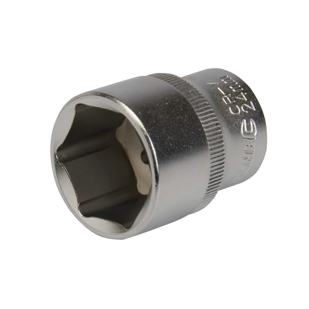 Silverline 24Mm Socket 1/2" Drive Metric 6Pt 790839
