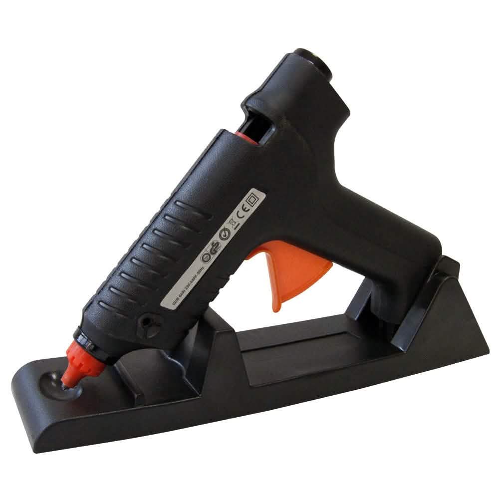 15-80W CORDLESS ELECTRIC HOT MELT TRIGGER GLUE GUN + 102 GLUESTICKS CRAFT HOBBY - tooltime.co.uk