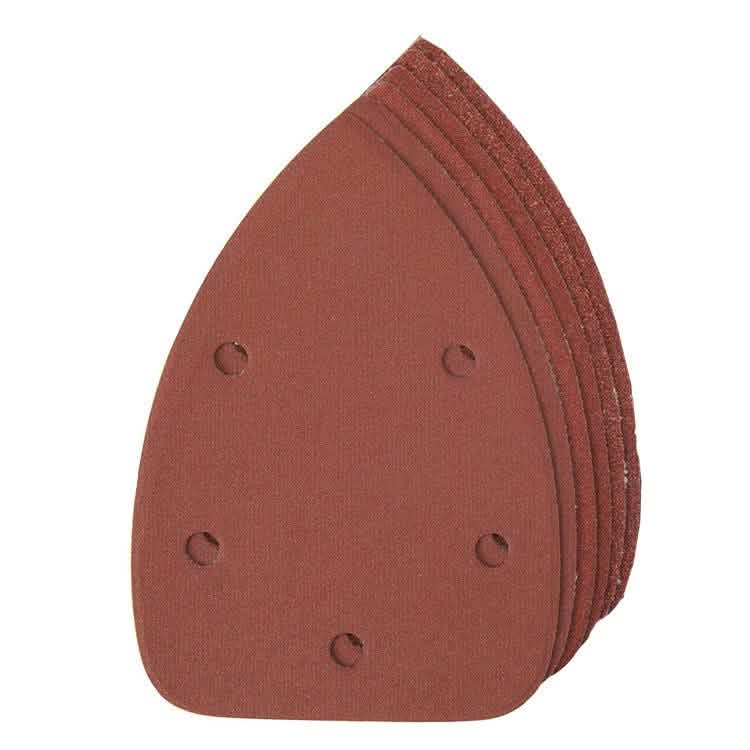 6 X 140Mm Delta Detail Sanding Sander Triangle Sheets Pads 40 80 120 Grit