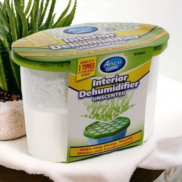 500ml Unscented Interior Dehumidifier | Pack of 1, 3, 6 or 12 available - tooltime.co.uk