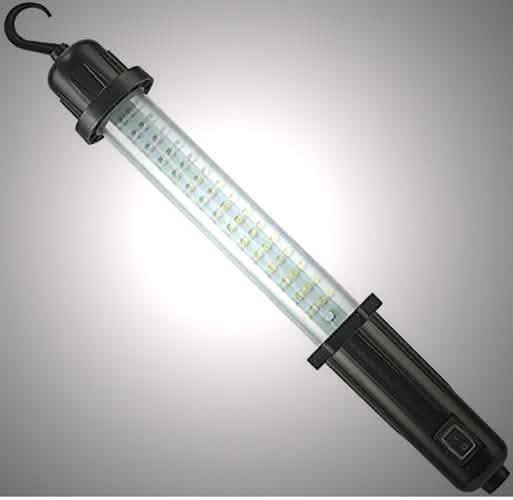 60 LED RECHARGEABLE CORDLESS WORK LIGHT INSPECTION LAMP TORCH + USB CHARGER - tooltime.co.uk