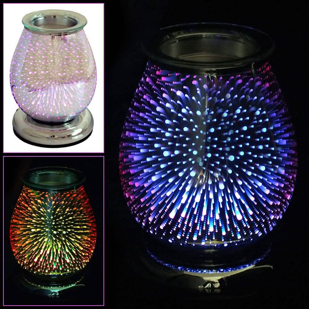 £15.99 Aroma Electric Colour Changing LED 3D Burst Scented Wax Melt
