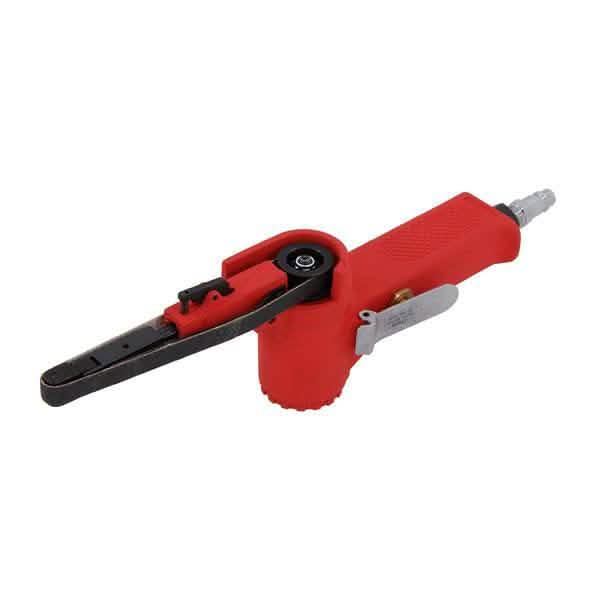10Mm Air Belt Sander Air Powered Finger File Tool Plus 3 X 330Mm Sanding Belts - tooltime.co.uk