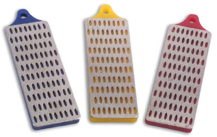 3PC DIAMOND WHETSTONE SHARPENING BLADE KNIFE STONE SET COARSE / MEDIUM / FINE - tooltime.co.uk