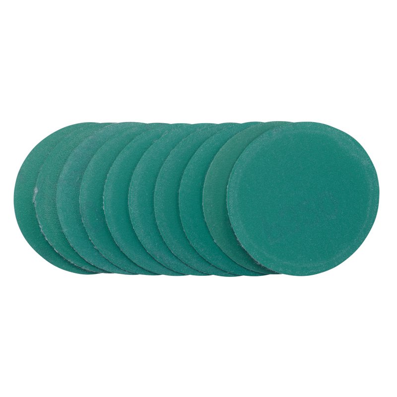 Silverline 50mm Mini Air Sander + 15pc Sanding DIscs | Random Orbit Variable Speed 90° Angled Head