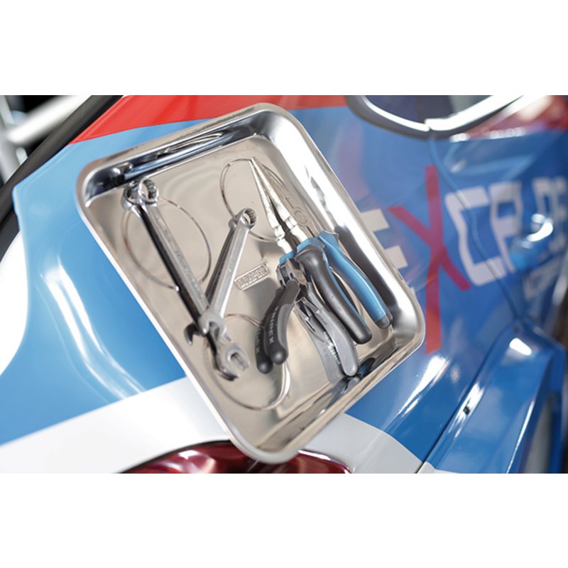 Draper Mechanics Stainless Steel Magnetic Parts Tray Dish Nuts Bolts Tools 01096