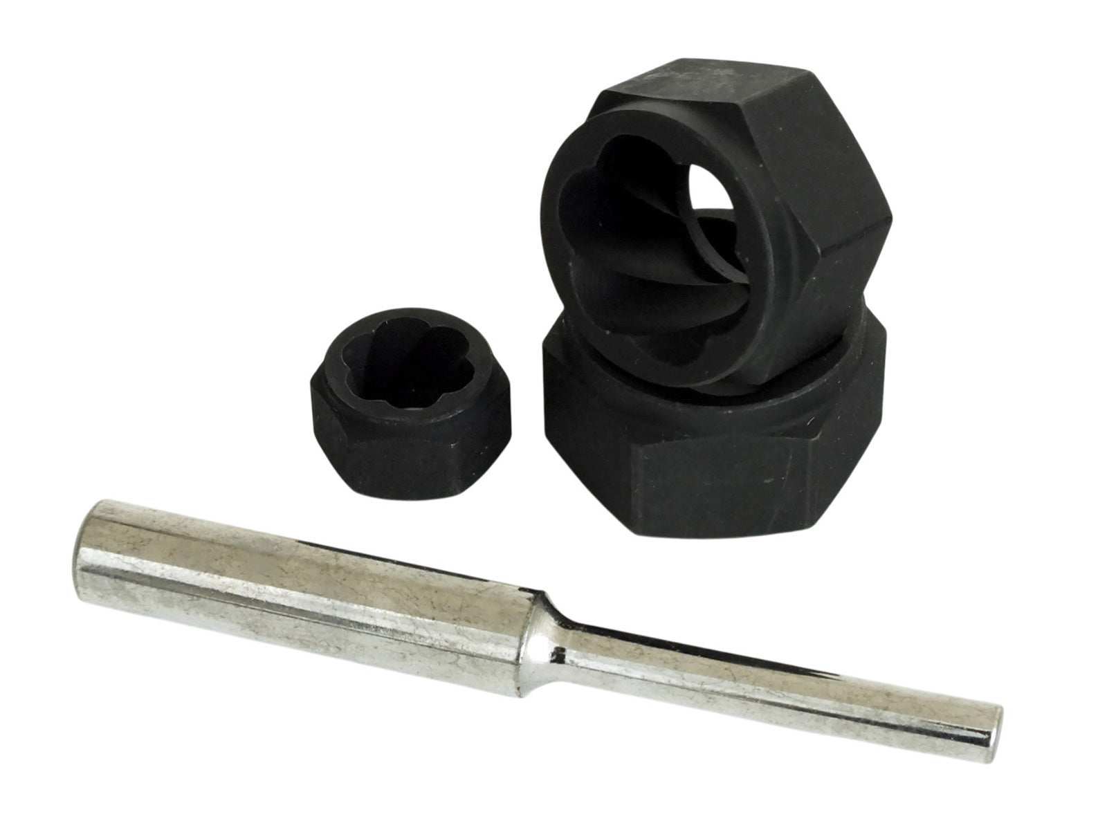 Voche 11pc Grip & Twist Sockets Set | Locking Wheel Nut Removal Stud Extractor Rounded Bolts