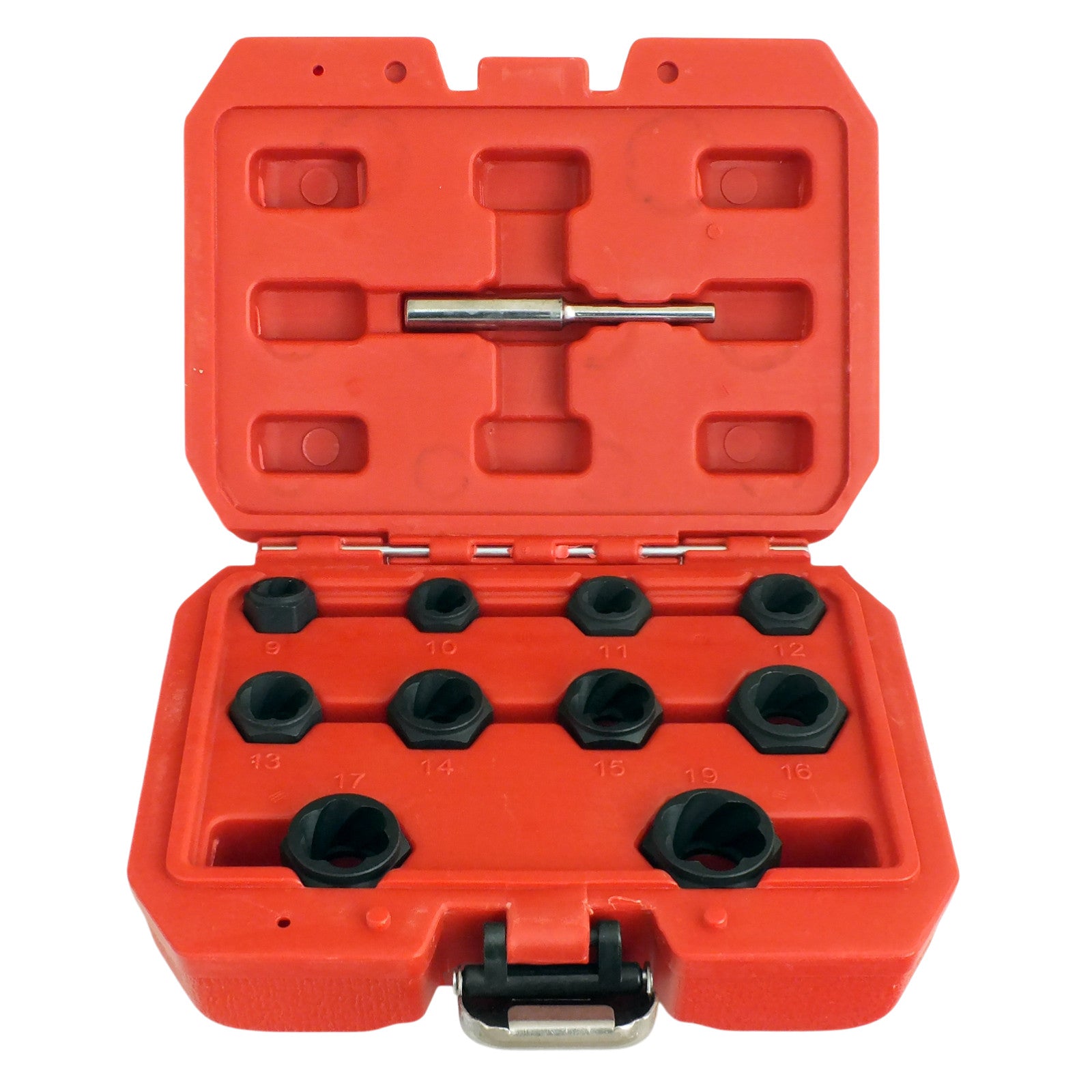 Voche 11pc Grip & Twist Sockets Set | Locking Wheel Nut Removal Stud Extractor Rounded Bolts