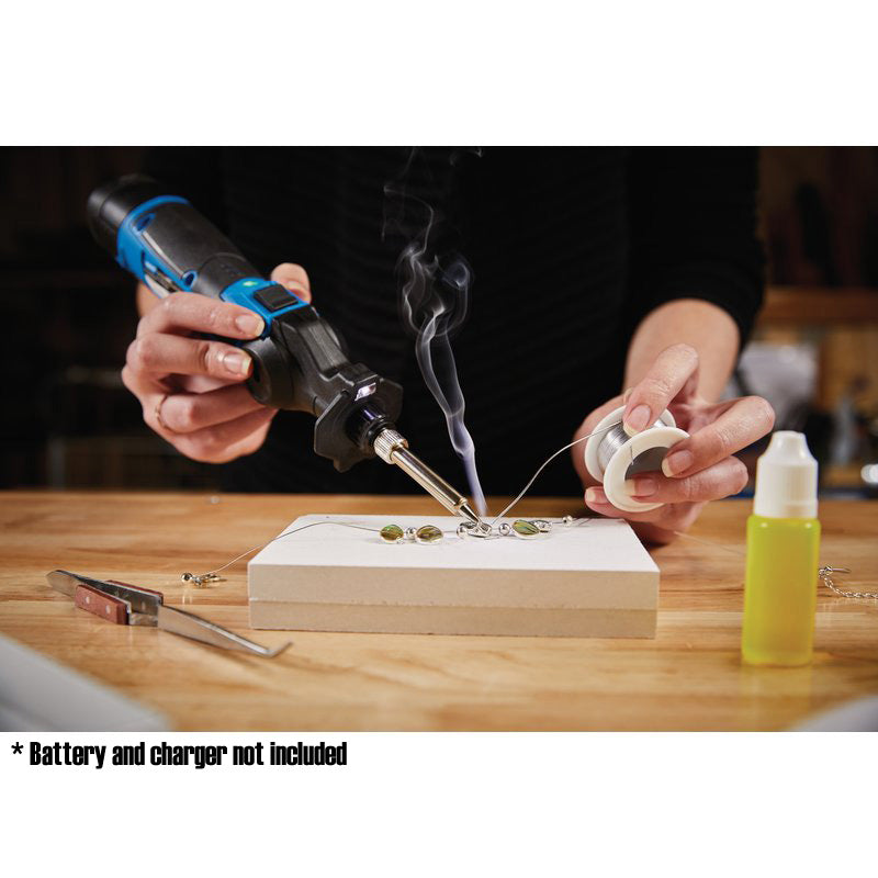 Draper 03860 10.8V Cordless Soldering Iron Rechargeable Storm Force | Sold Bare