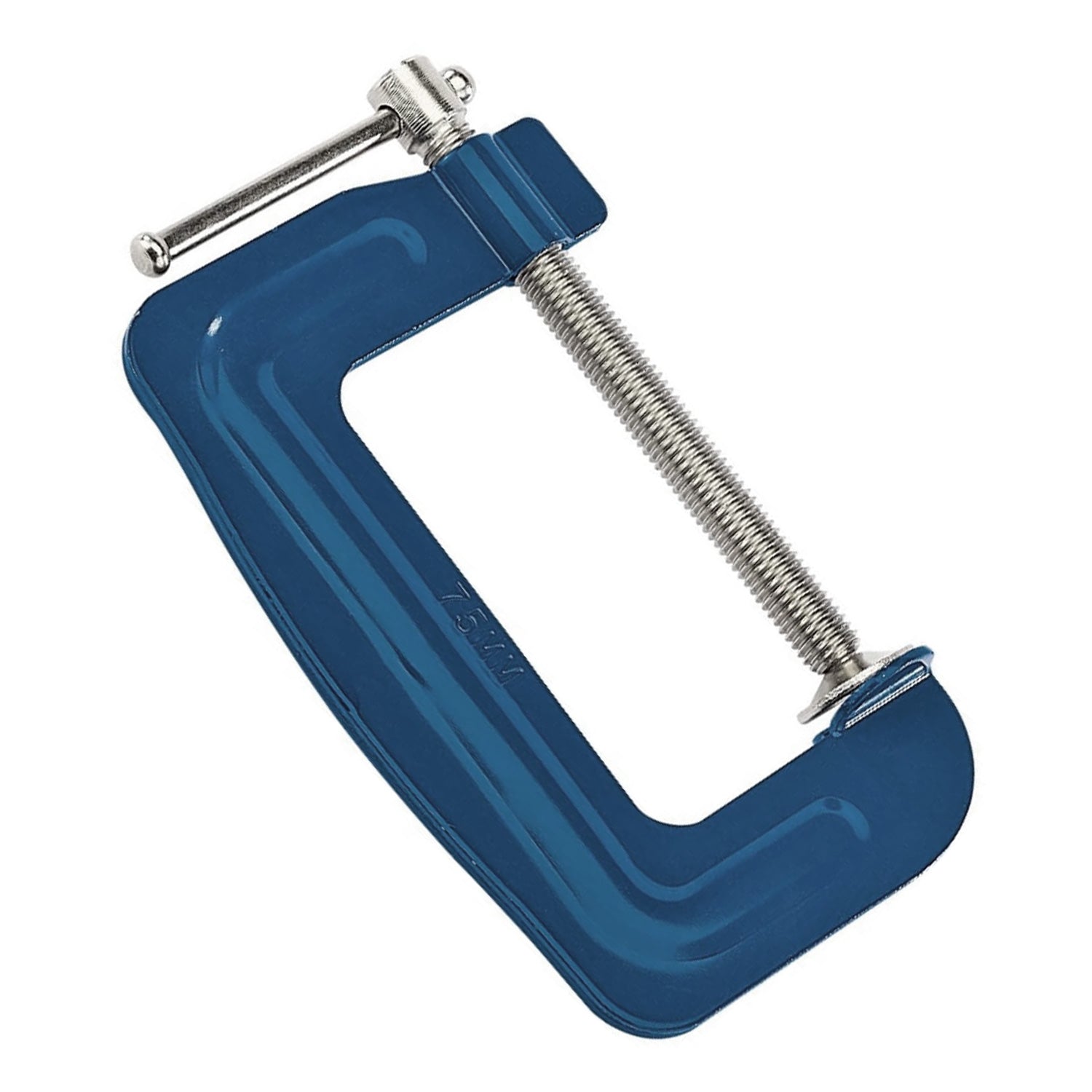 Pack of 4 Draper 04365 3" G Clamps 75mm Jaw Capacity | Heavy Duty Woodworking G-Clamps