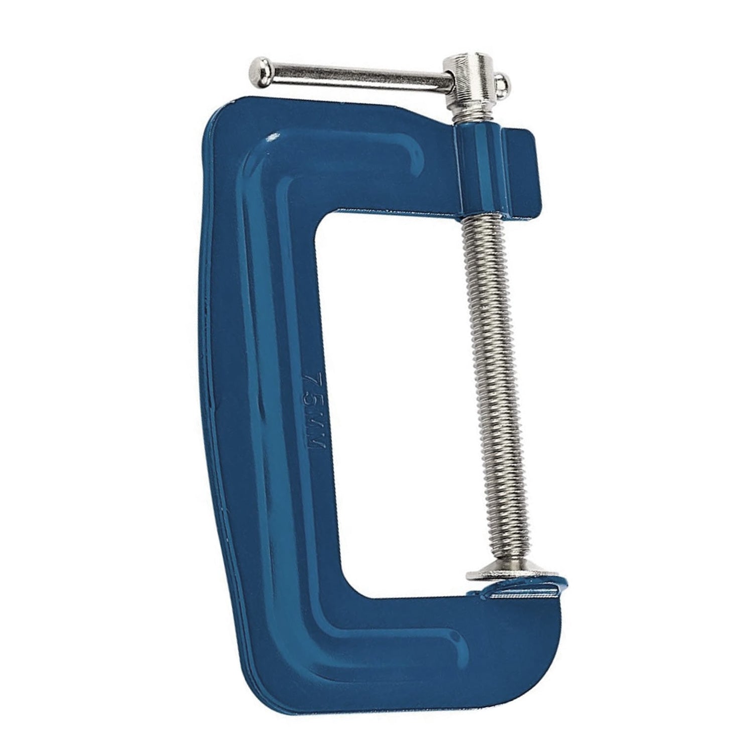 Pack of 4 Draper 04365 3" G Clamps 75mm Jaw Capacity | Heavy Duty Woodworking G-Clamps