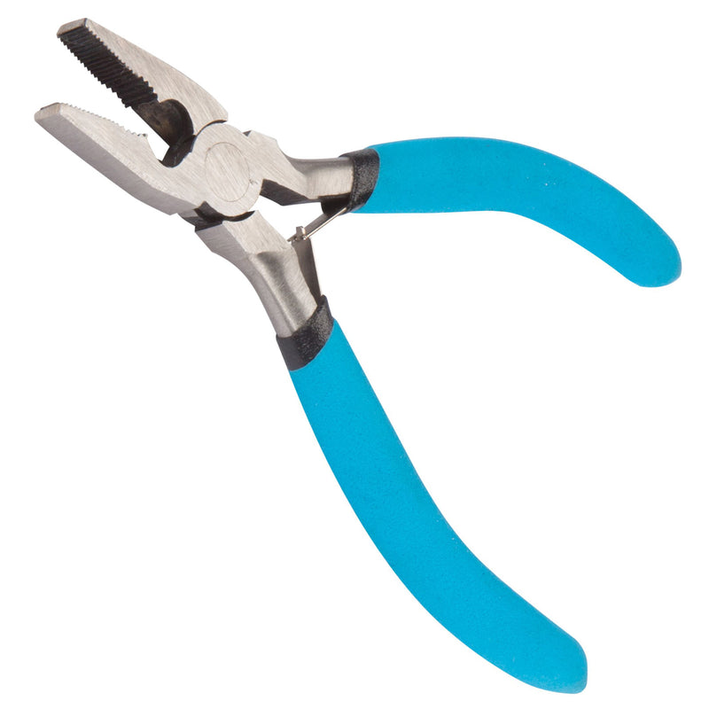 4.5" Mini Combination Pliers | Precision Wire Cutters with Non-Slip Soft Grip Handles