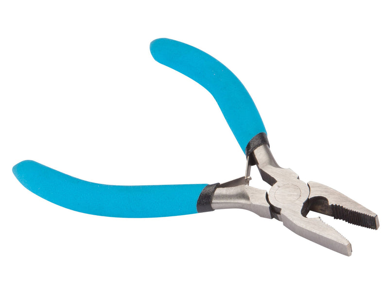 4.5" Mini Combination Pliers | Precision Wire Cutters with Non-Slip Soft Grip Handles