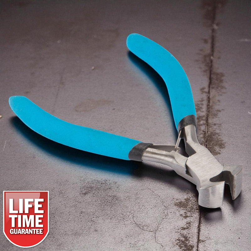 4" Mini End Cutter Cutting Pliers | Wire Nippers Cutters with Soft Grip Handles