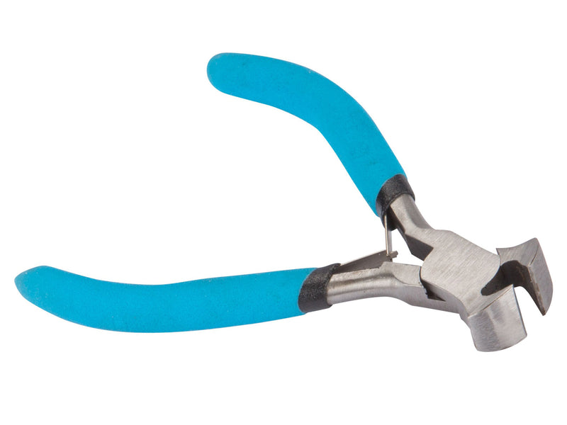 4" Mini End Cutter Cutting Pliers | Wire Nippers Cutters with Soft Grip Handles