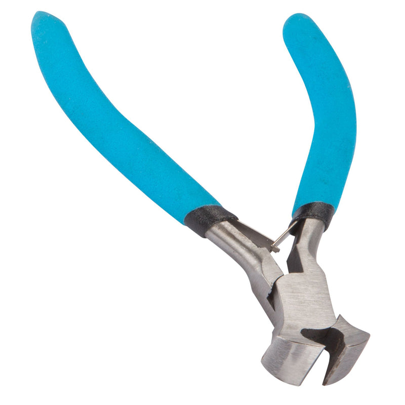 4" Mini End Cutter Cutting Pliers | Wire Nippers Cutters with Soft Grip Handles
