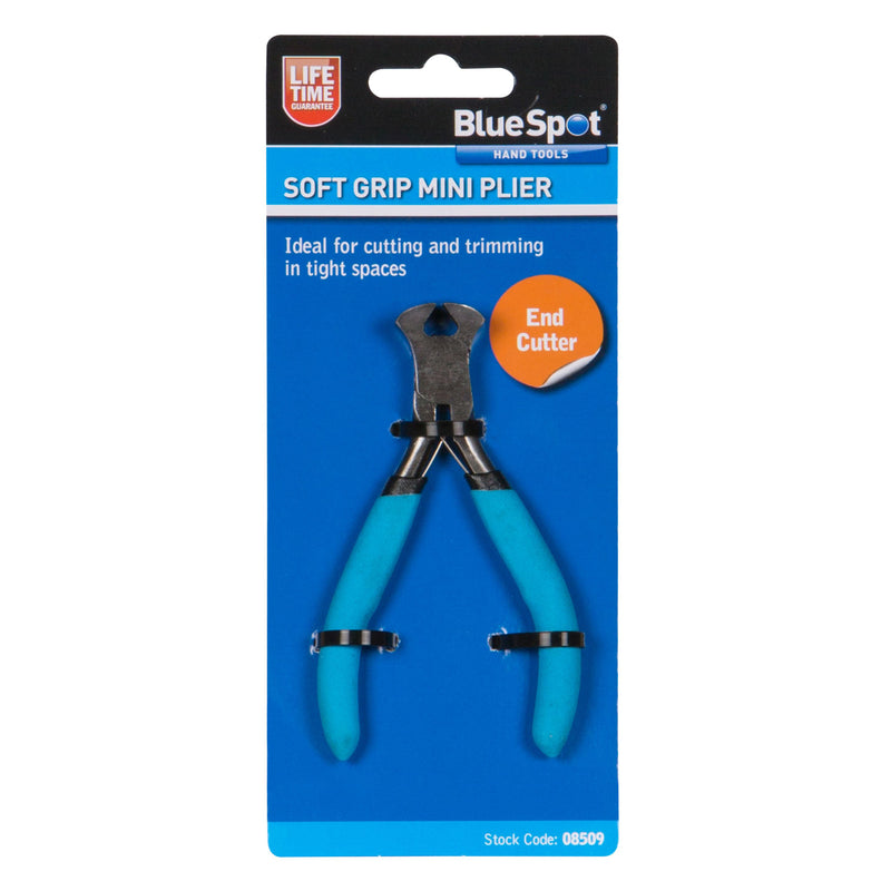 4" Mini End Cutter Cutting Pliers | Wire Nippers Cutters with Soft Grip Handles
