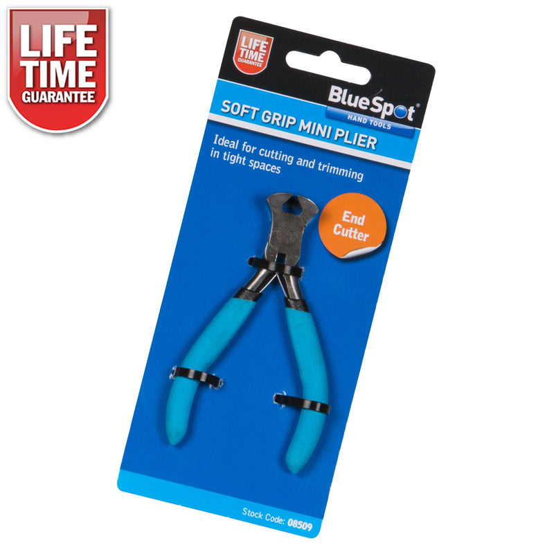4" Mini End Cutter Cutting Pliers | Wire Nippers Cutters with Soft Grip Handles