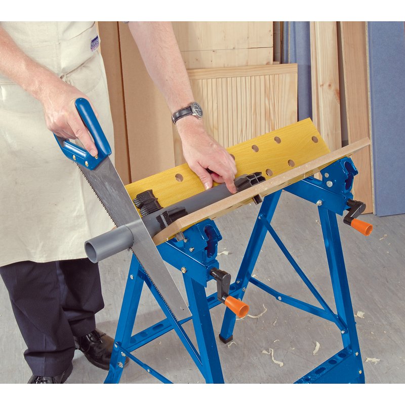 Draper 9951 Tilt & Clamp Fold Down Workbench, 600Mm Dr-09951