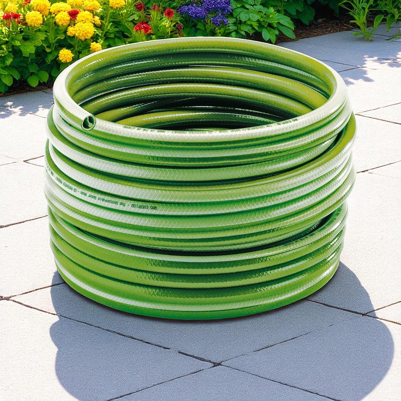 15m Garden Hose Pipe ANTI-KINK Constant Flow PRO Heavy Duty Reinforced Hosepipe