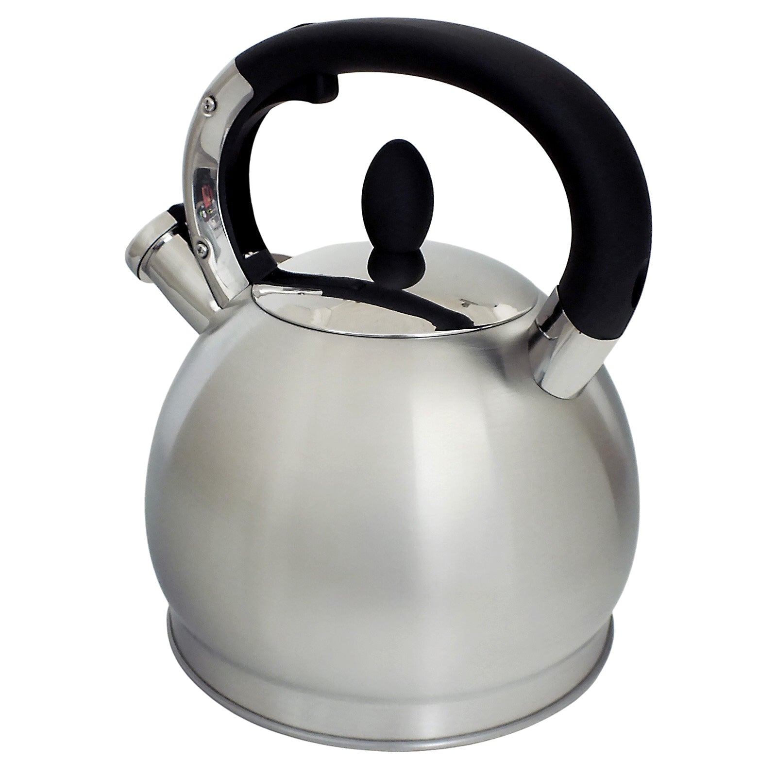 3.5L Stovetop Whistling Kettle with Stylish Brushed Stainless Steel Finish | Suitable for Electric, Induction and Gas Hobs