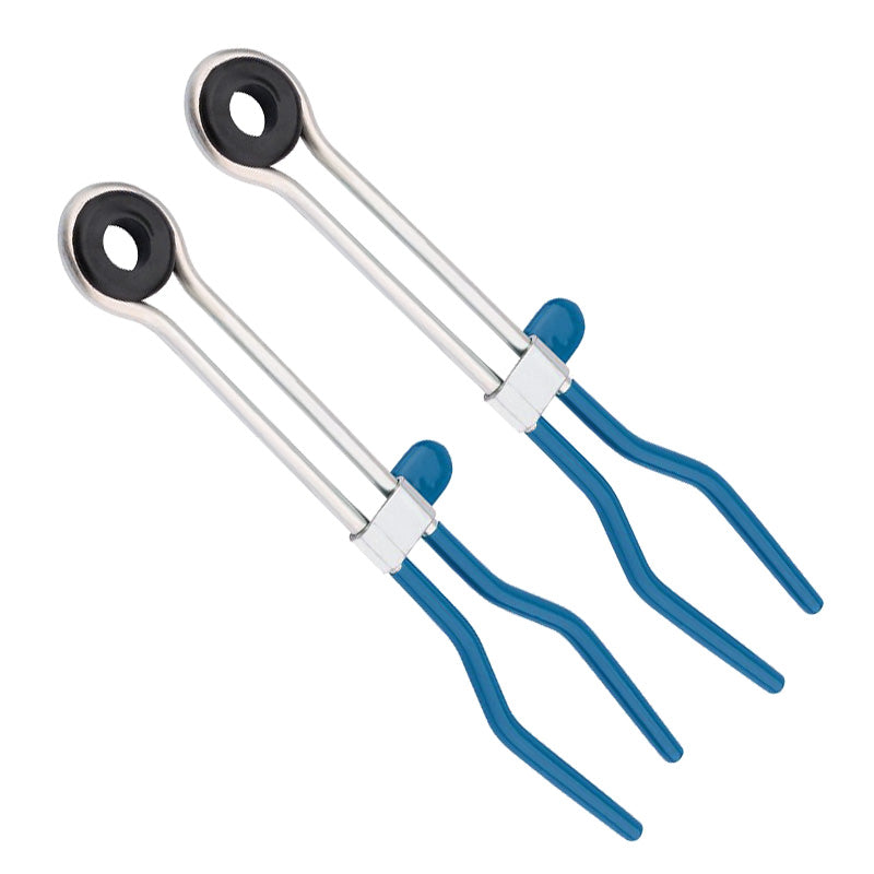 Pack of 2 Voche Hydraulic Brake Line Hose Clamps | Pinch Off Bar Pipe Clamping Tool