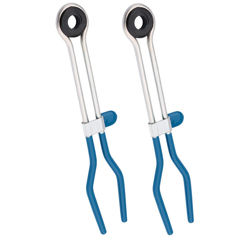 Pack of 2 Voche Hydraulic Brake Line Hose Clamps | Pinch Off Bar Pipe Clamping Tool