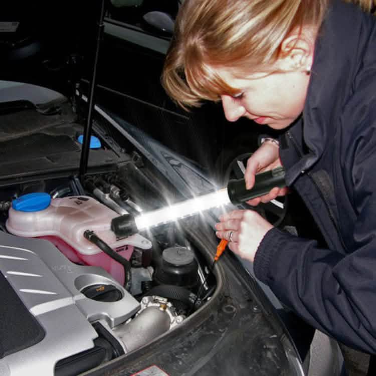 DEMO 60 LED RECHARGEABLE CORDLESS WORK LIGHT INSPECTION LAMP TORCH + USB CHARGER