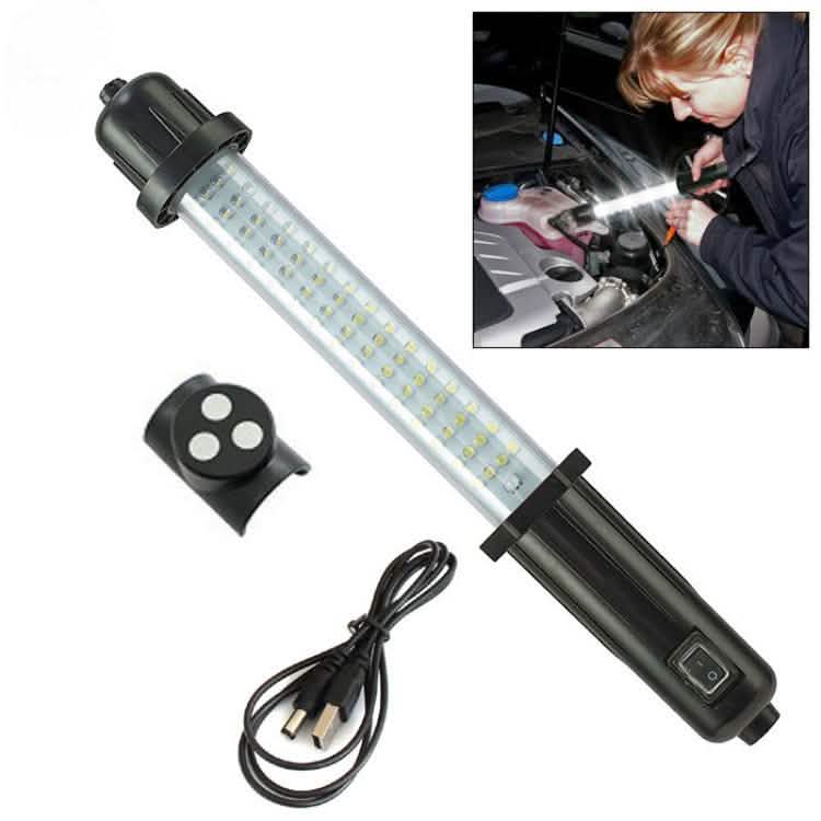 DEMO 60 LED RECHARGEABLE CORDLESS WORK LIGHT INSPECTION LAMP TORCH + USB CHARGER