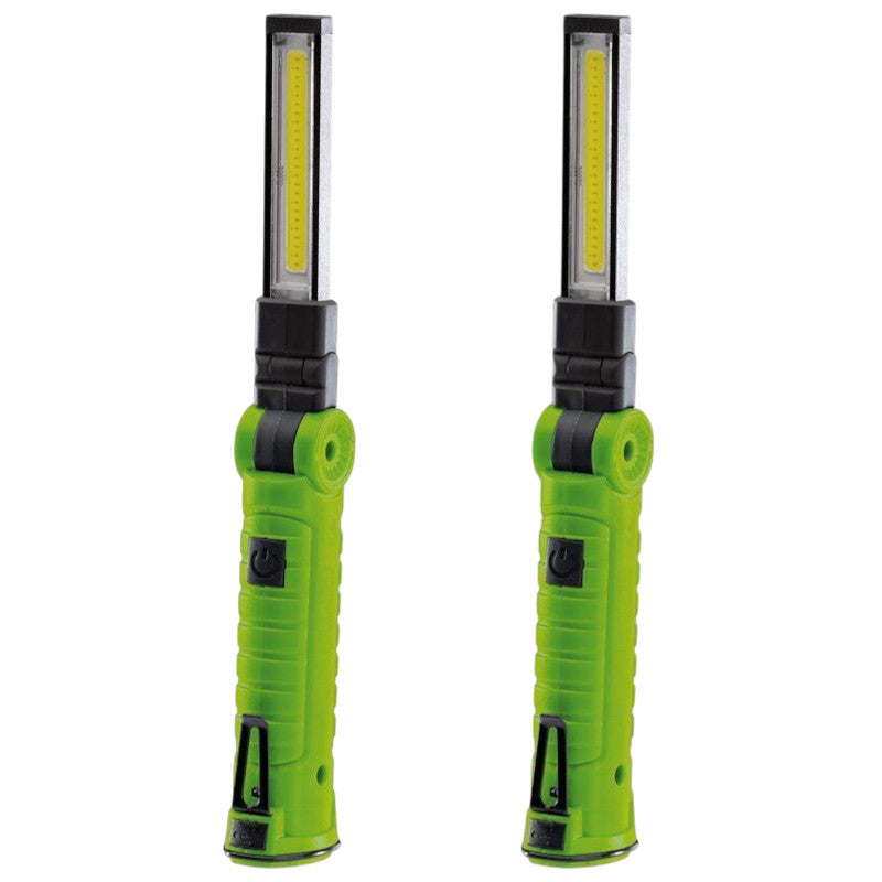 LED Torch Rechargeable Cordless Inspection Lamp COB Draper 11856 - 2 PACK