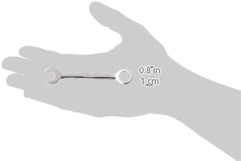 Blue Spot 4311 Micro Combination Spanner, Silver, Set of 10 Piece