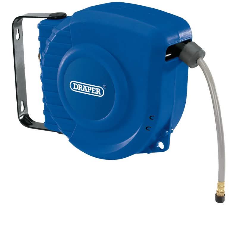 Retractable Air Hose Reel Draper 15047 - 12 Metres - Wall Mounted