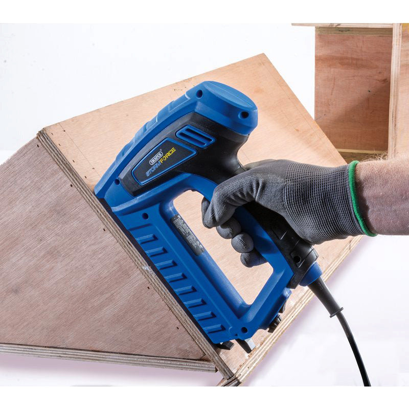 Draper 15636 Storm Force Nailer Stapler plus 500 Brad Nails & Staples
