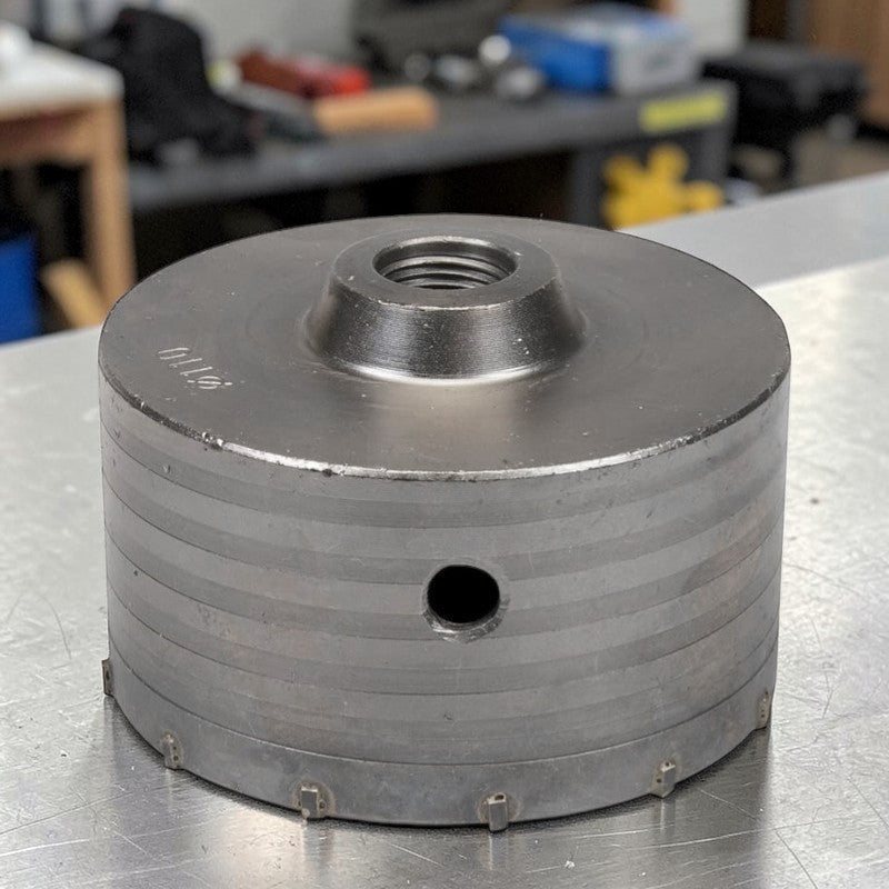 110mm TCT Core Drill Bit Hole Cutter Masonry Bricks Concrete Silverline 199883