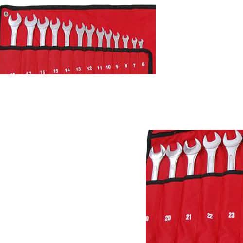 Combination Spanners 25Pc Polished Crv Steel Metric 6mm-32mm